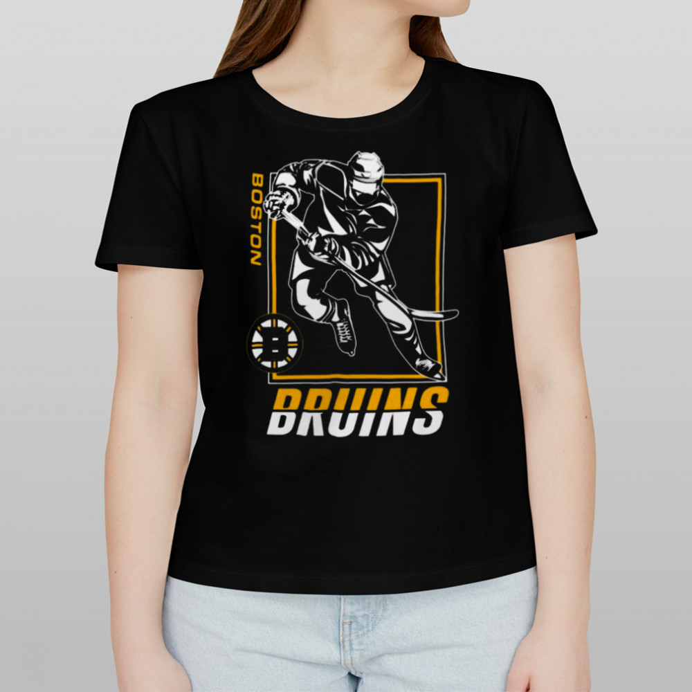 Boston Bruins Starter Player Grid T Shirt Women's T-shirt