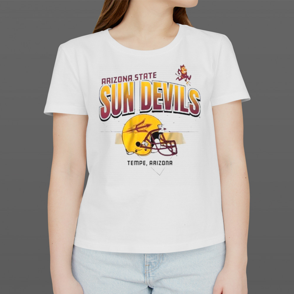 Arizona State Sun Devils Helmet Grid Tempe Football T-Shirt Women's T-shirt