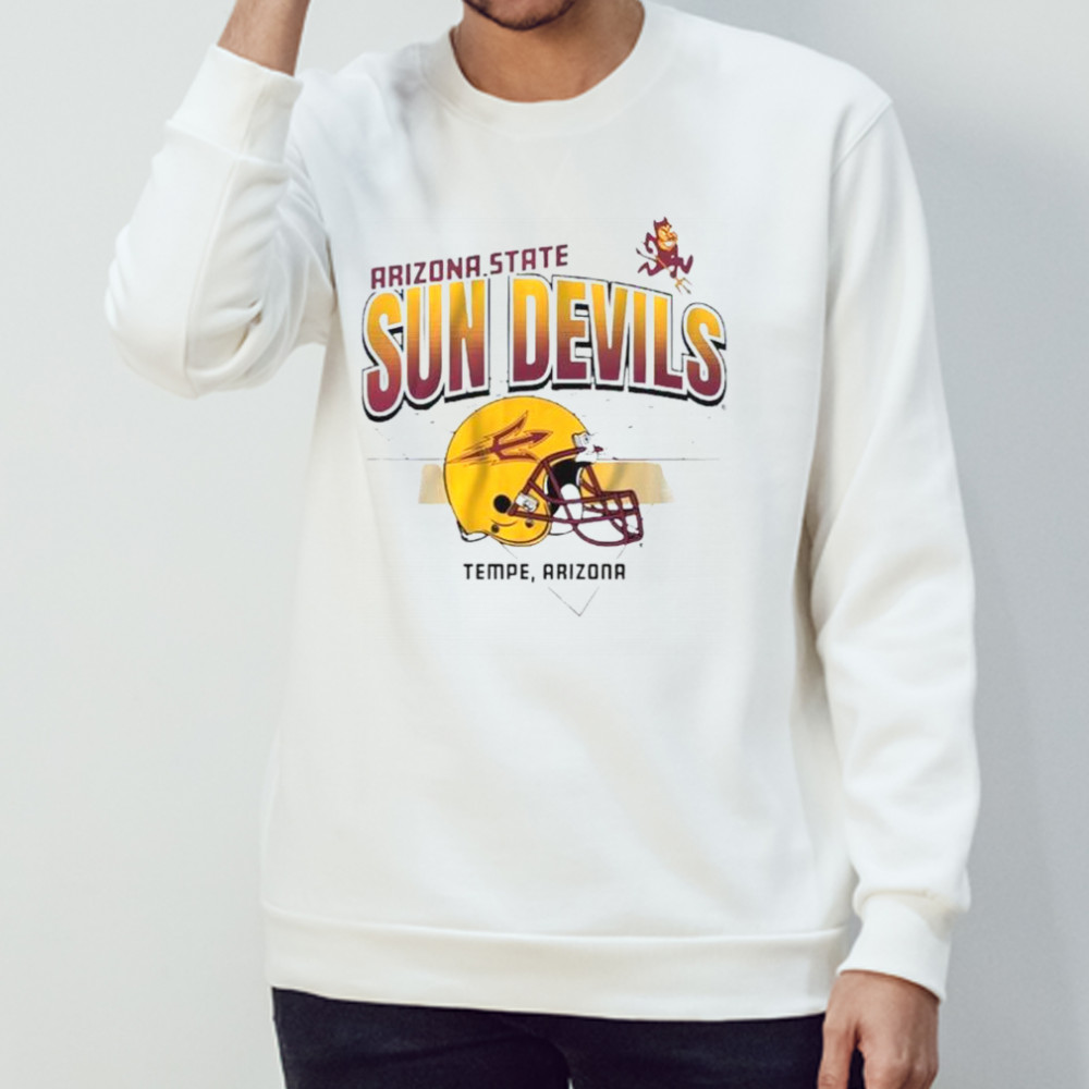 Arizona State Sun Devils Helmet Grid Tempe Football T-Shirt Sweatshirt
