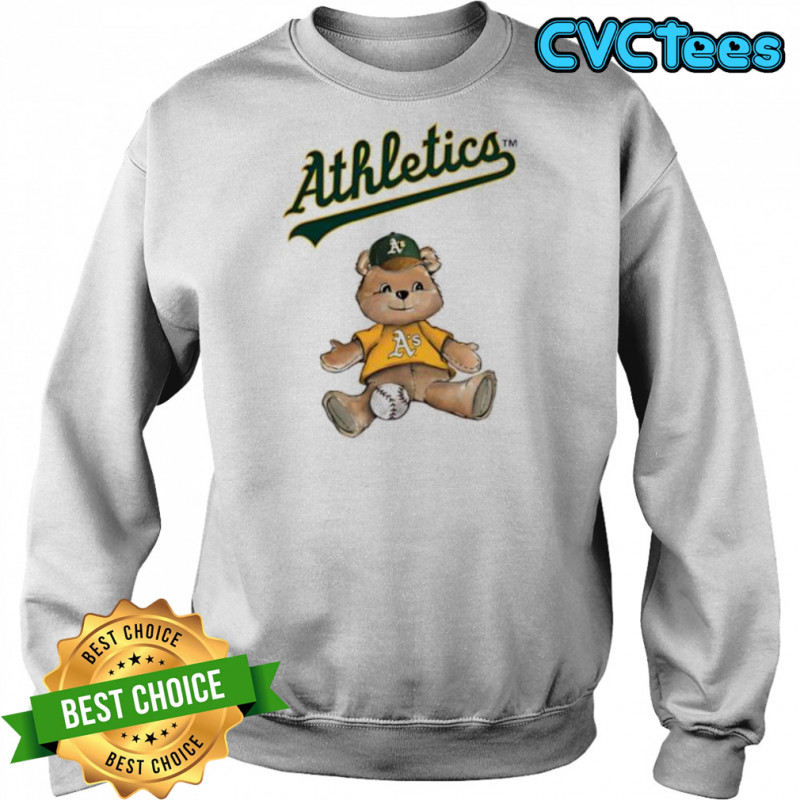 Oakland Athletics Teddy Bear shirt Sweatshirt