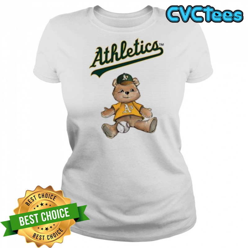 Oakland Athletics Teddy Bear shirt Women's T-shirt