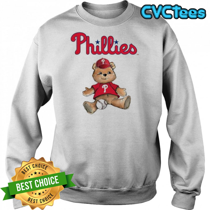 Philadelphia Phillies Teddy Bear shirt Sweatshirt