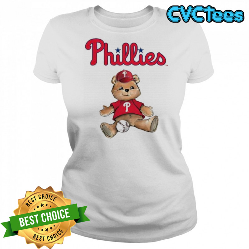 Philadelphia Phillies Teddy Bear shirt Women's T-shirt