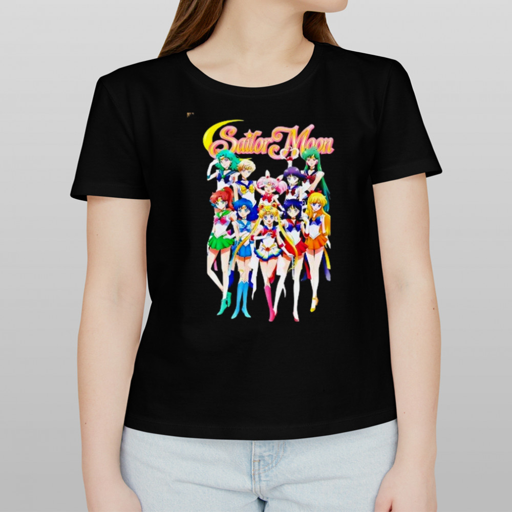 Sailor Moon Scouts group shirt Women's T-shirt