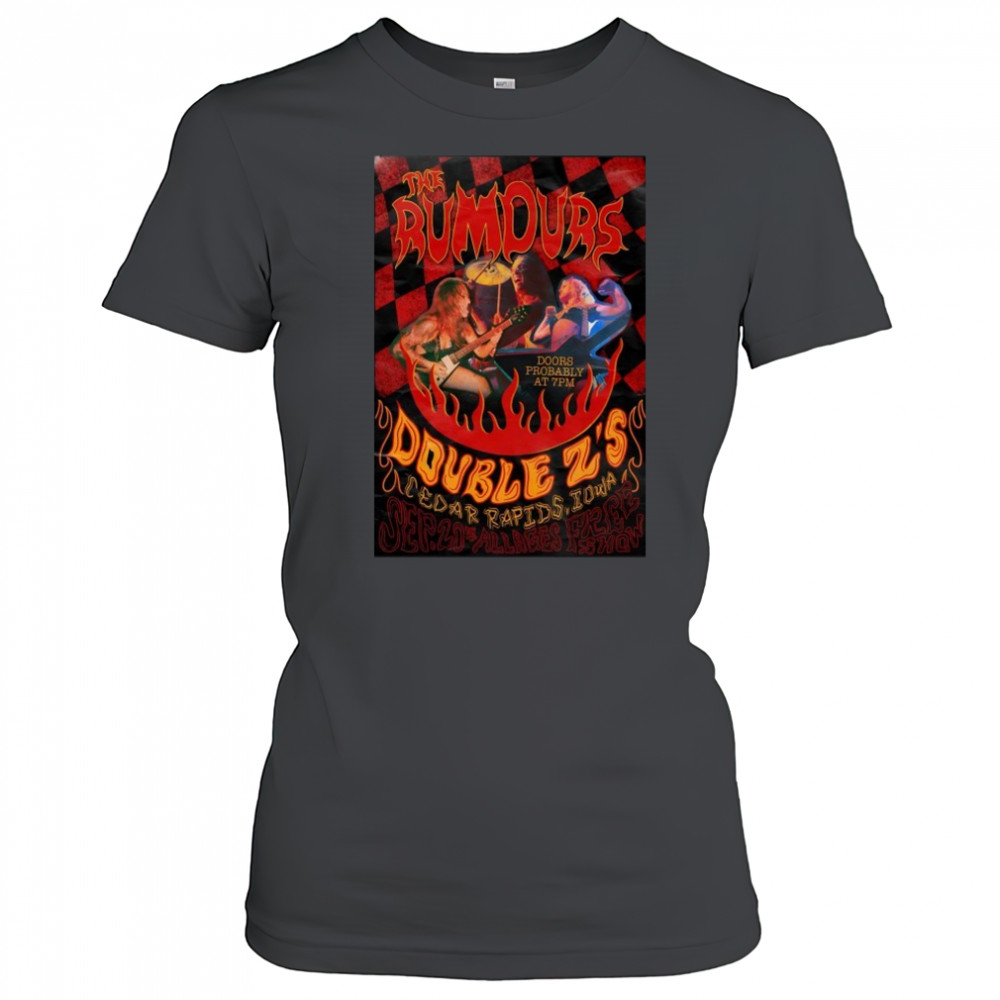 The Rumours 9.20.2025 Double Z’S In Cedar Rapids Iowa T-shirt Women's T-shirt