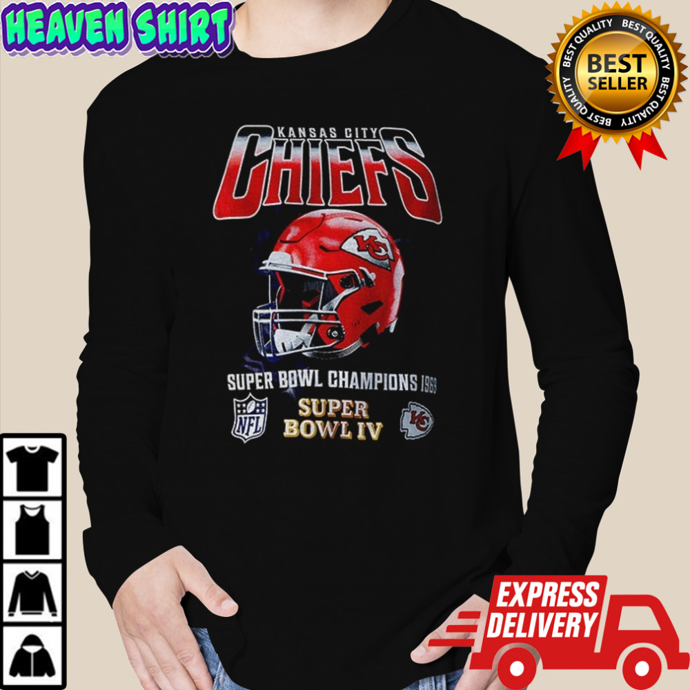 Kansas City Chiefs Super Bowl Champions NFL Football 1969 shirt Long Sleeved