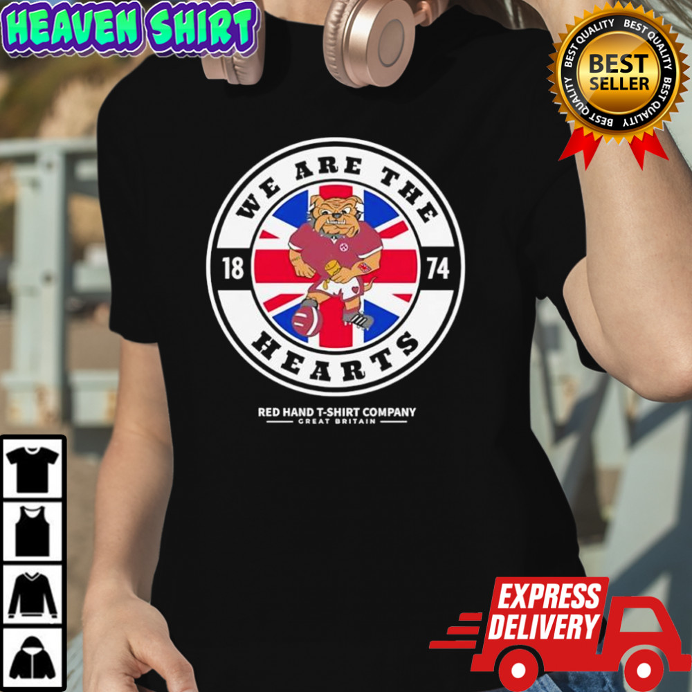 Mississippi State Bulldogs We are the hearts 1874 red hand company great Britain shirt Women's T-shirt