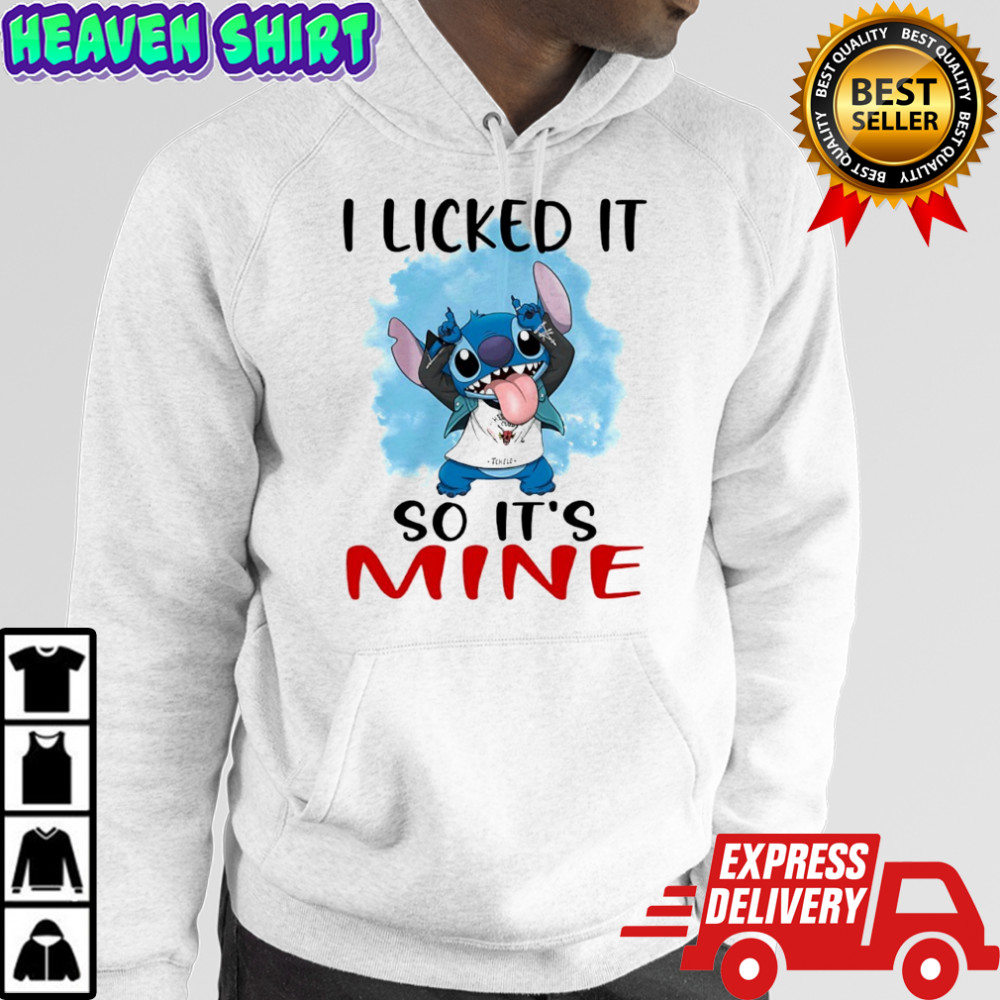 Stitch Hellfire Club i licked it so it’s mine shirt Hoodie