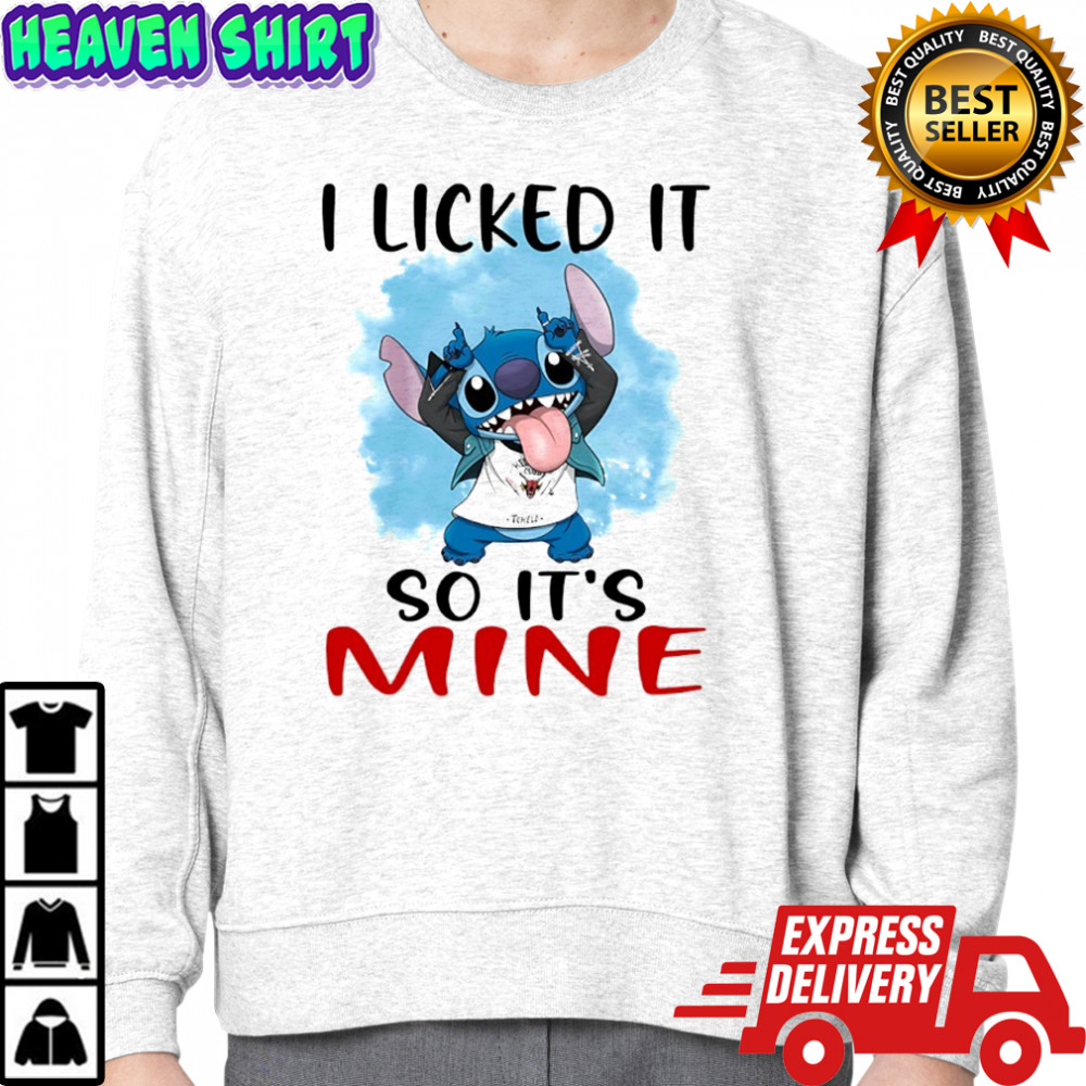 Stitch Hellfire Club i licked it so it’s mine shirt Sweatshirt