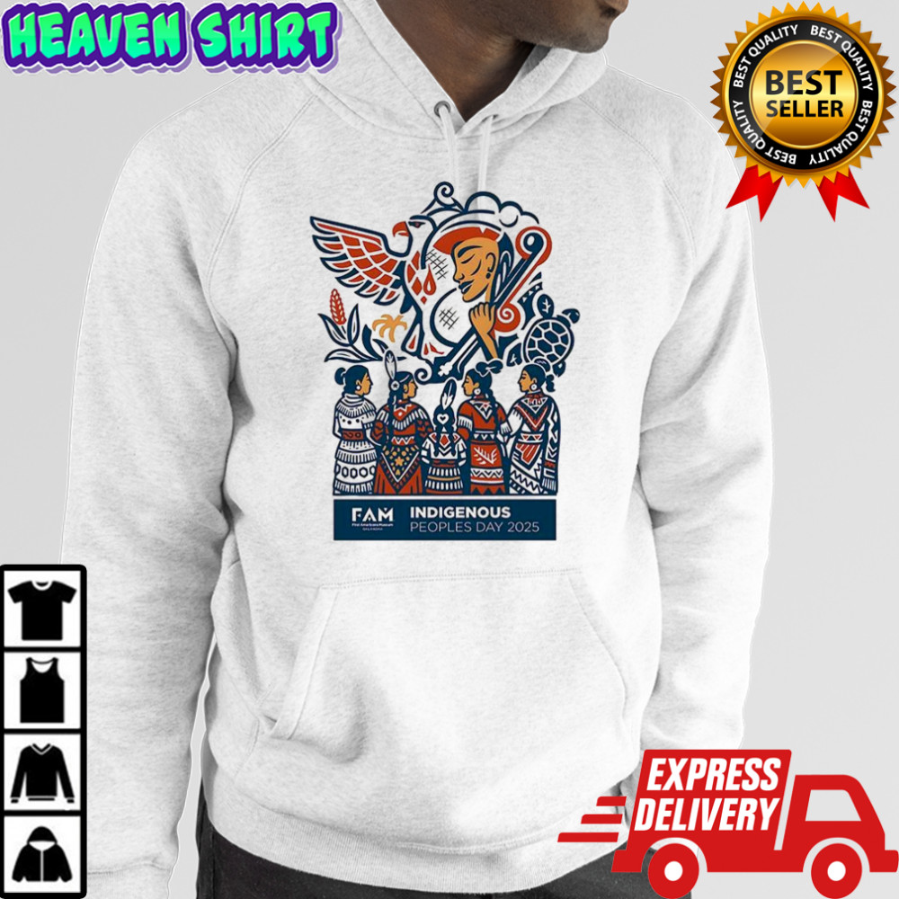 Celebrate Indigenous Peoples Day 2025 graphic shirt Hoodie