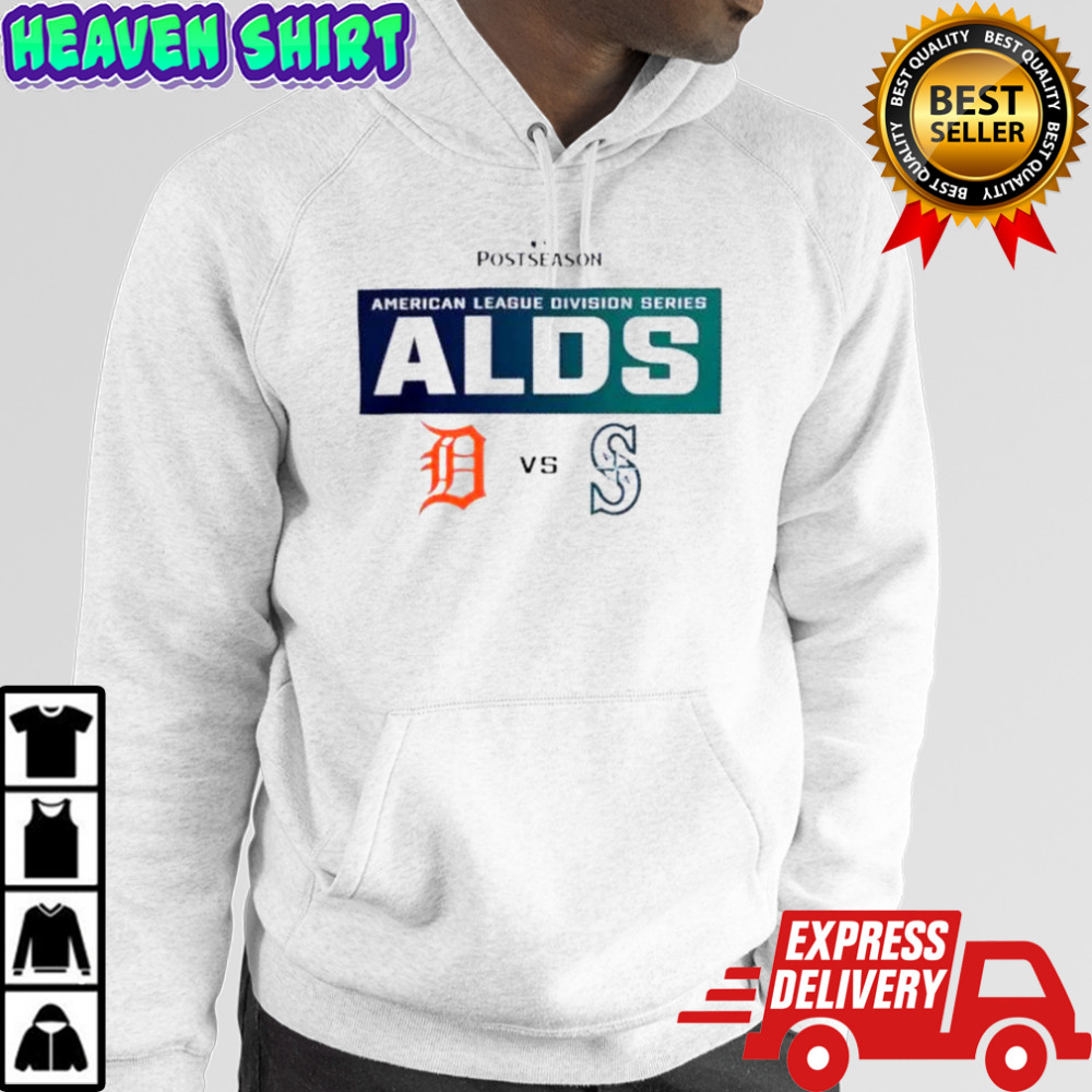 Detroit Tigers Vs Seattle Mariners 2025 Postseason MLB ALDS Matchup T-Shirt Hoodie