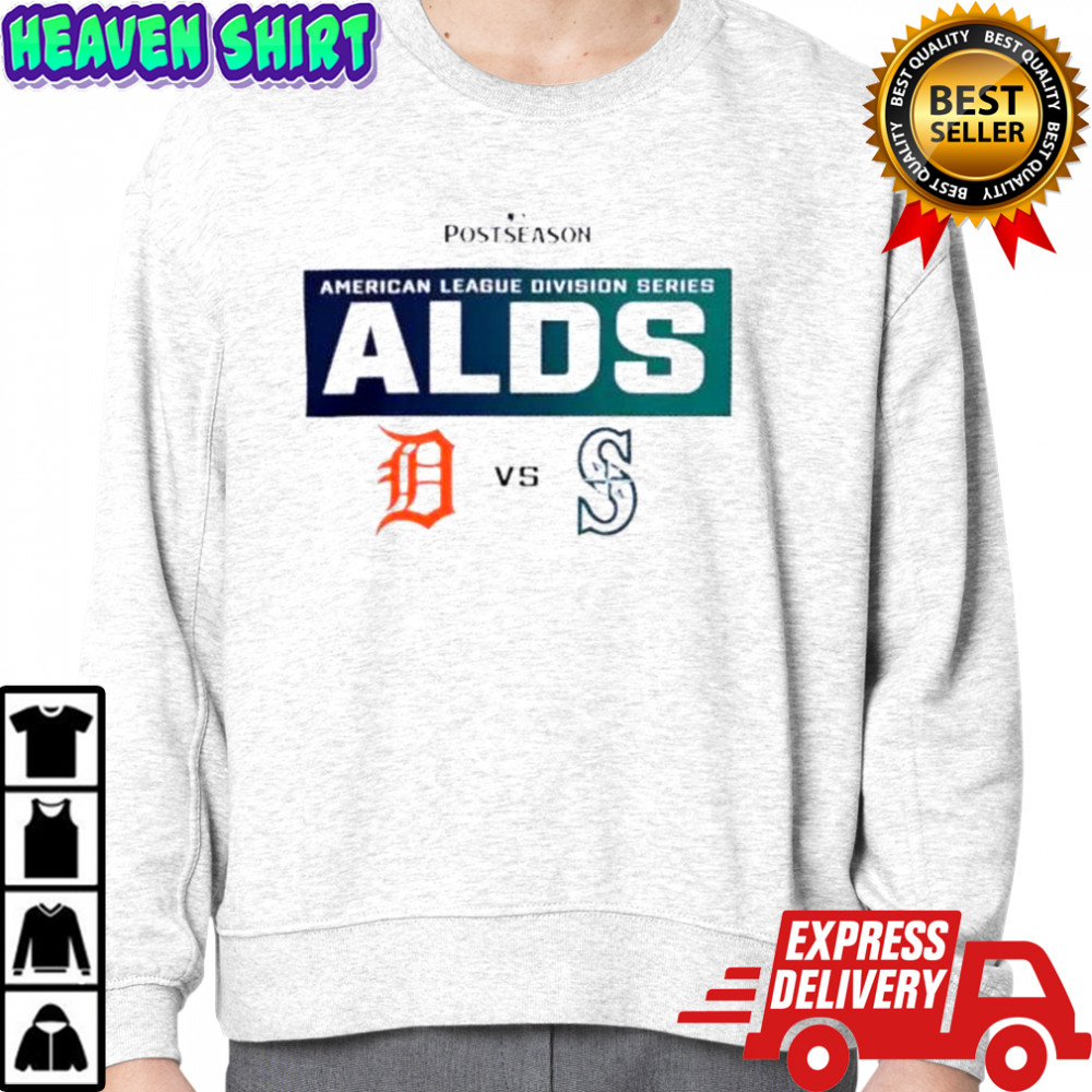 Detroit Tigers Vs Seattle Mariners 2025 Postseason MLB ALDS Matchup T-Shirt Sweatshirt