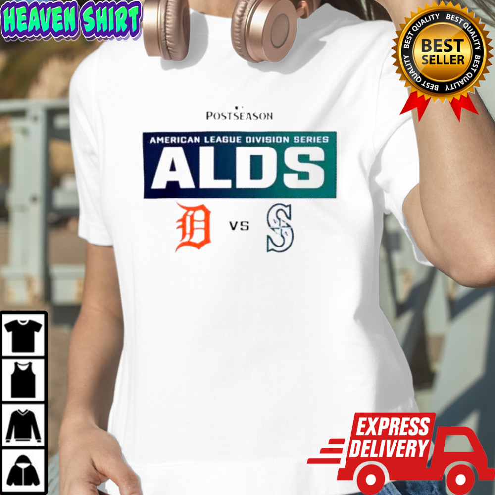 Detroit Tigers Vs Seattle Mariners 2025 Postseason MLB ALDS Matchup T-Shirt Women's T-shirt