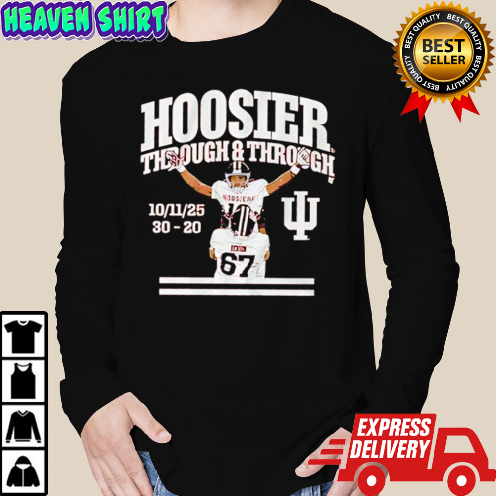 Indiana Hoosiers Through & Through shirt Long Sleeved