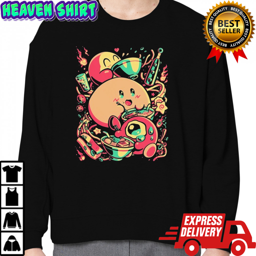 Kirby Spicy Ramen T-shirt Sweatshirt