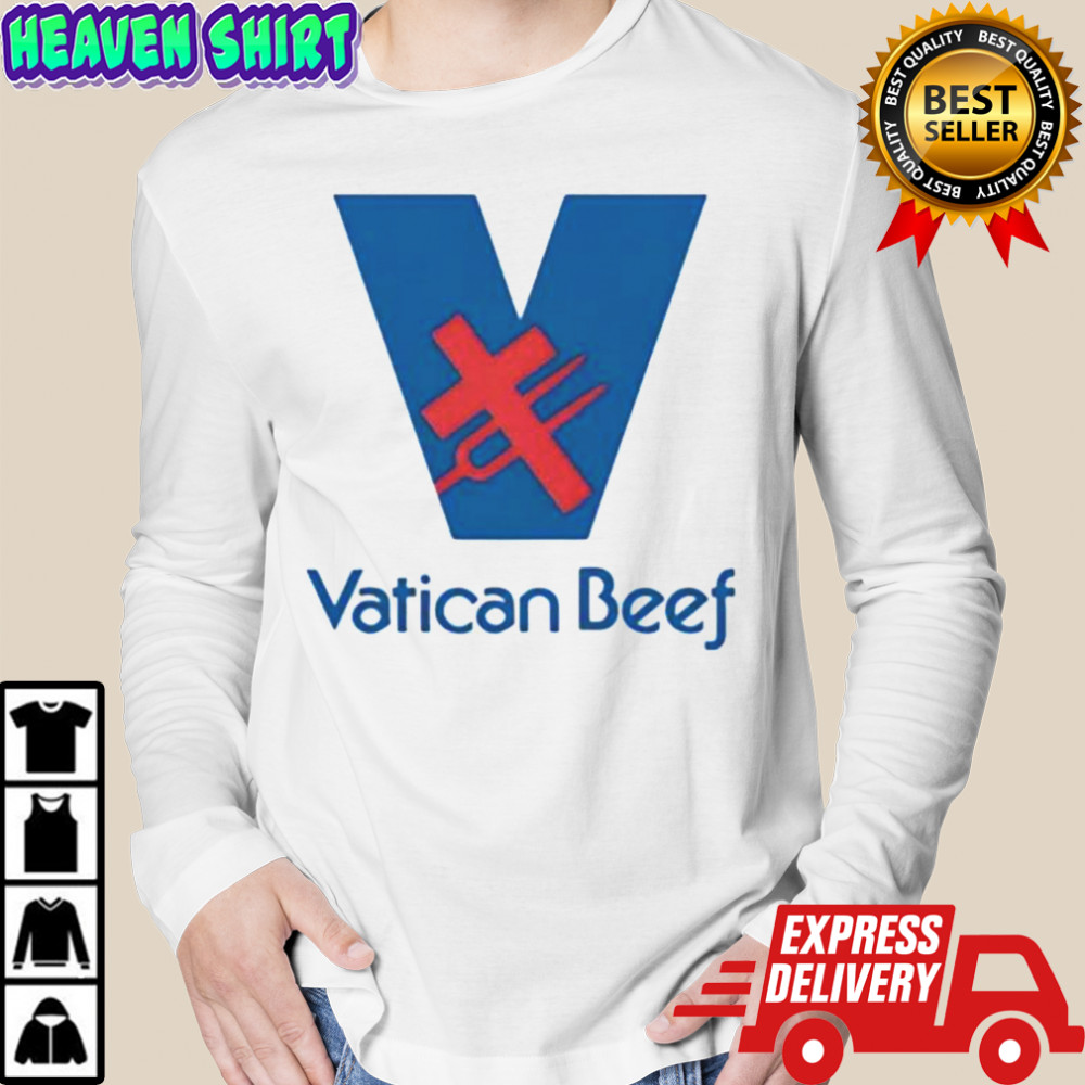 Vatican Beef V Logo T-Shirt Long Sleeved