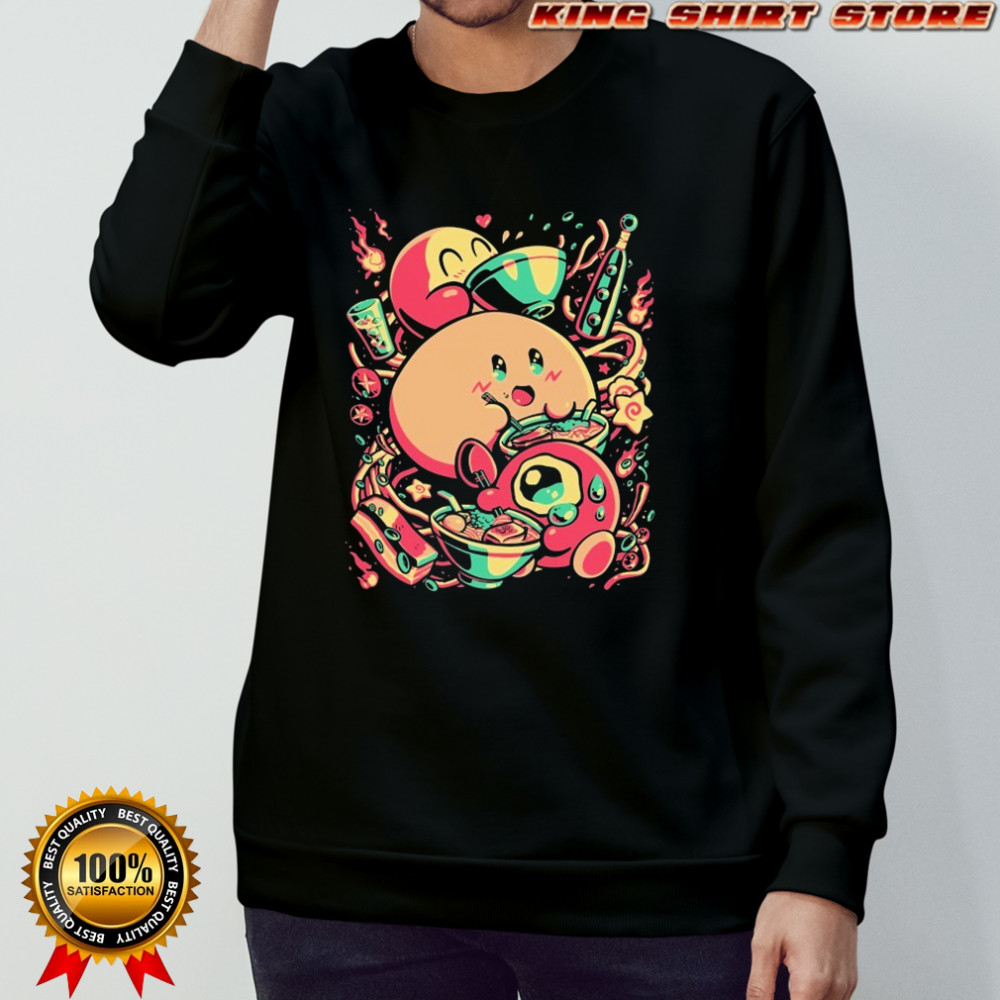 Kirby Spicy Ramen T-shirt Sweatshirt