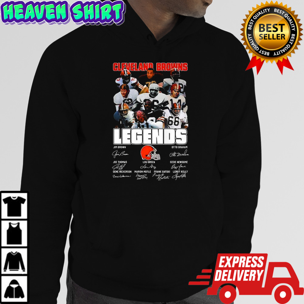 Cleveland Browns Legends vintage signature shirt Hoodie