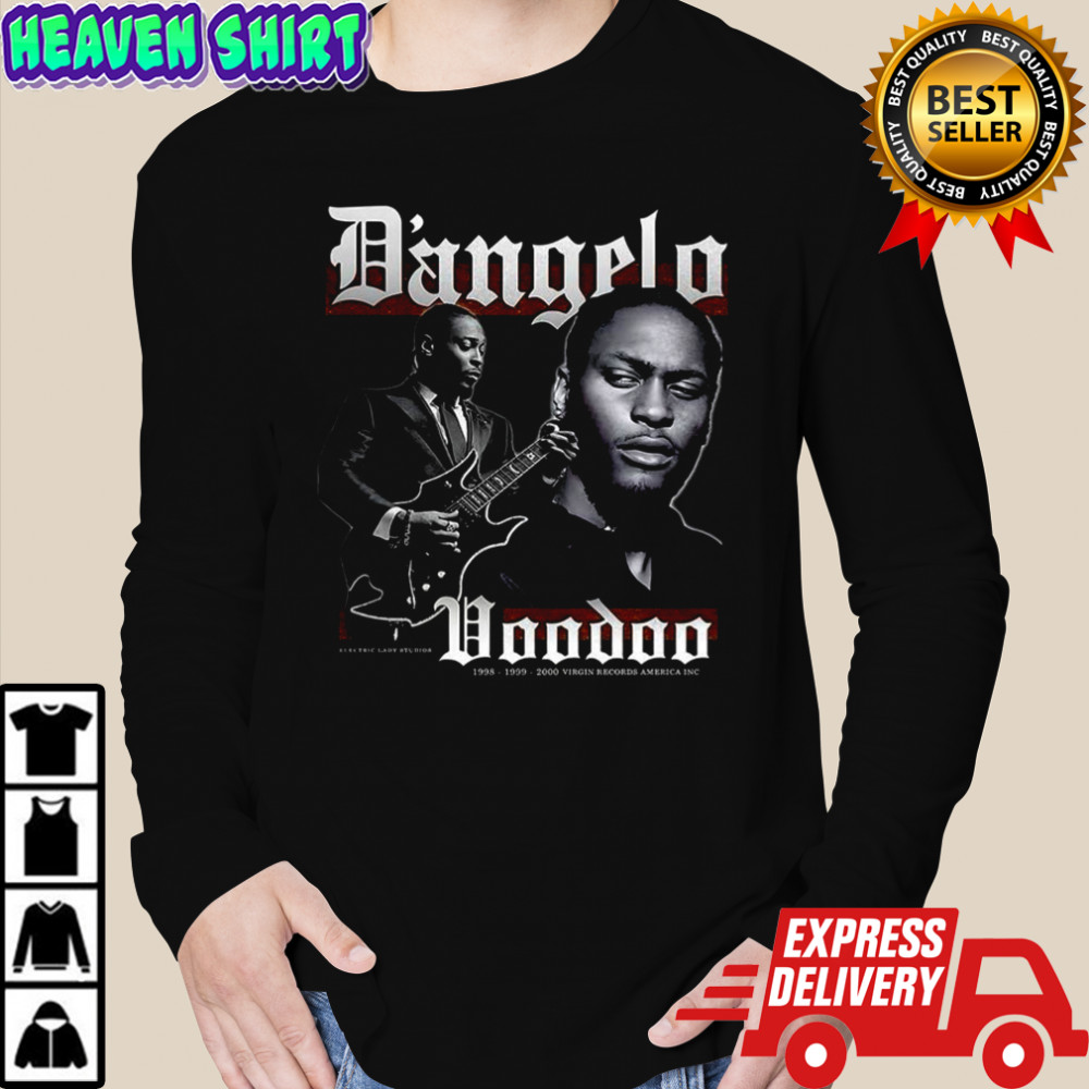 Rip D’angelo Voodoo 1974 2025 vintage shirt Long Sleeved