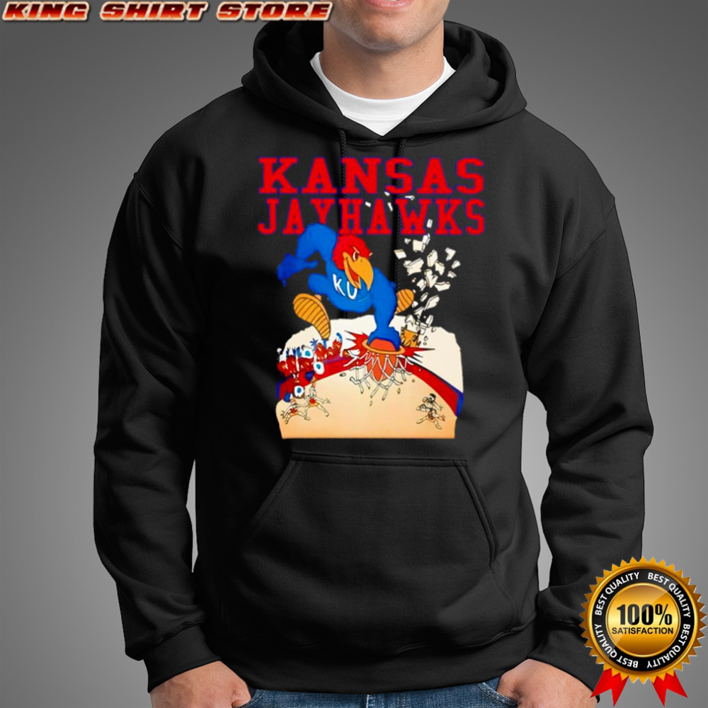 Kansas Jayhawks Slam Dunk shirt Hoodie