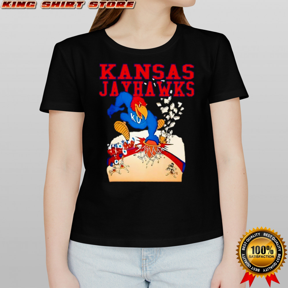 Kansas Jayhawks Slam Dunk shirt Women's T-shirt