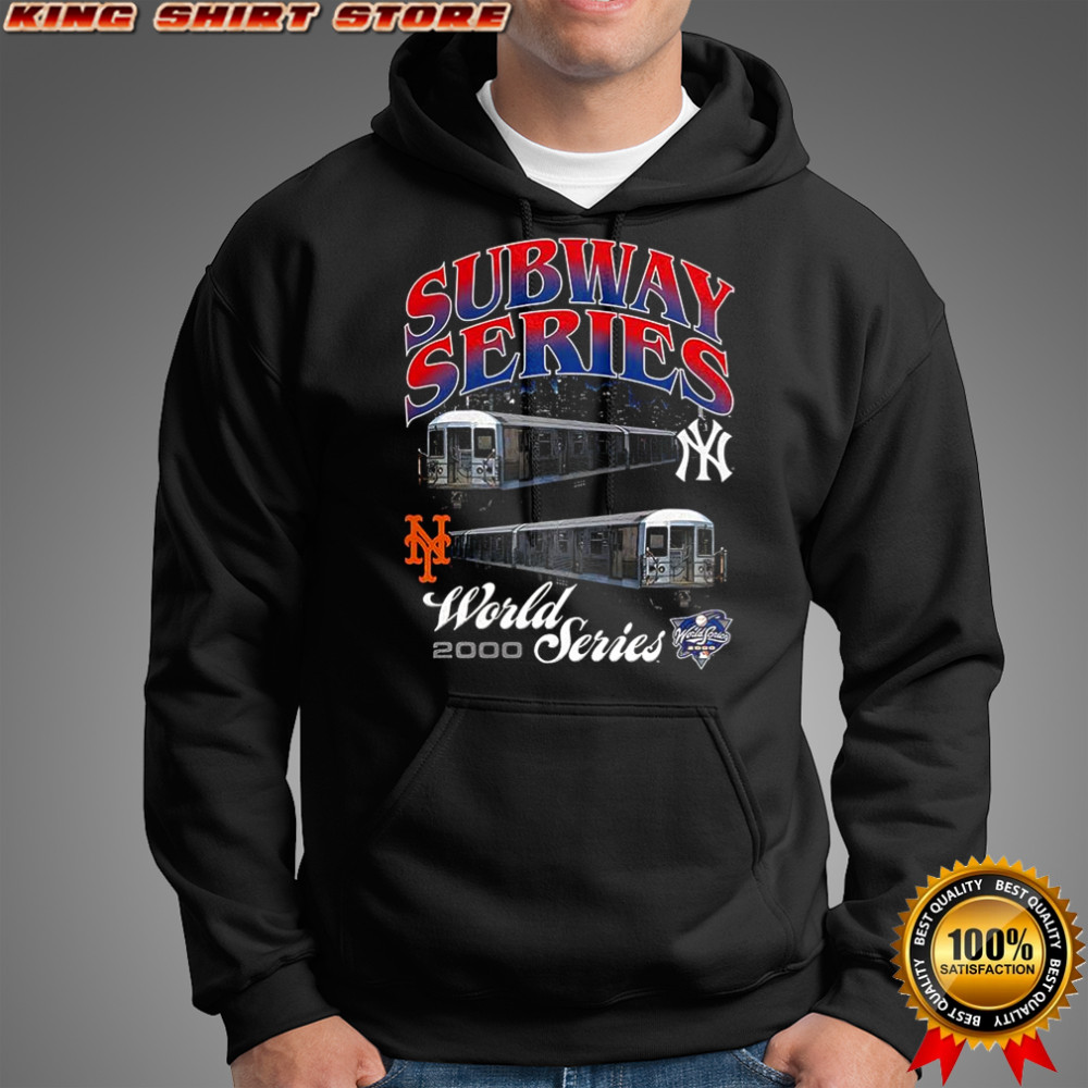 New York Yankees and New York Mets MLB Subway Series World Series 2000 shirt Hoodie