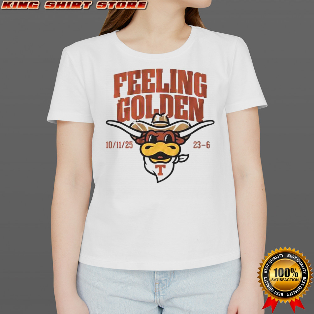 Texas Football Feeling Golden T-Shirt Women's T-shirt