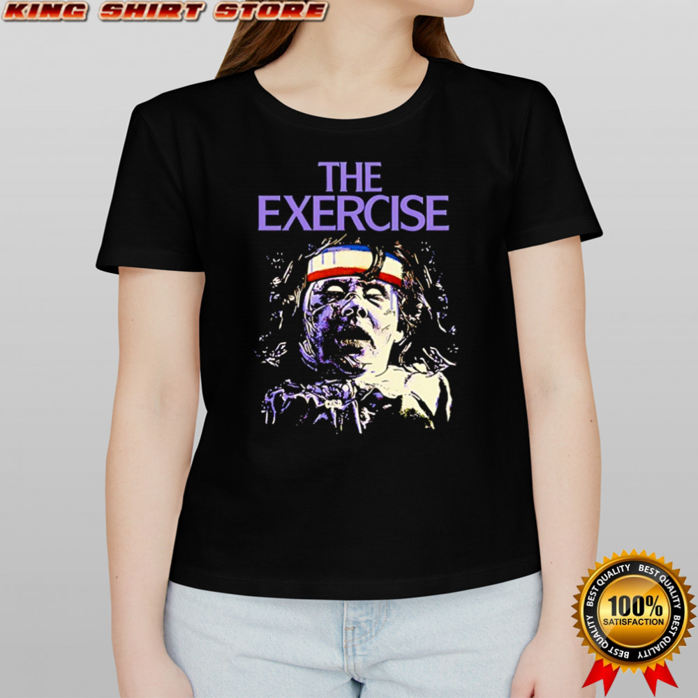 The Exercise character horror Halloween shirt Women's T-shirt