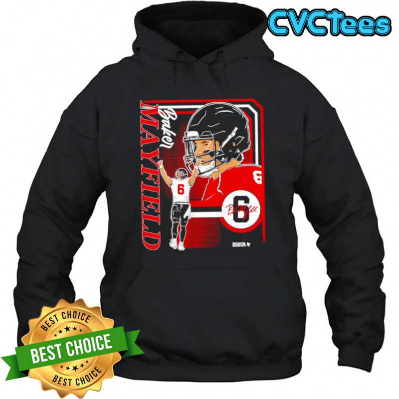 Baker Mayfield Tampa Bay Retro Baller Collage Frame signature shirt Hoodie