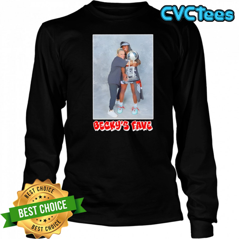 Becky’s Fave Jackie graphic shirt Long Sleeved