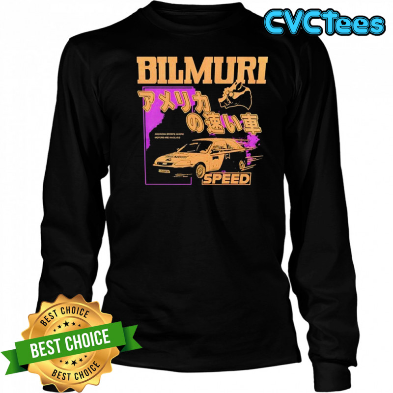 Bilmuri Involving Speed American Sports Where Motors Are Involved T-Shirt Long Sleeved