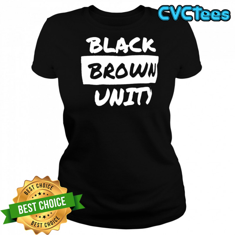 Black brown unity shirt Women's T-shirt