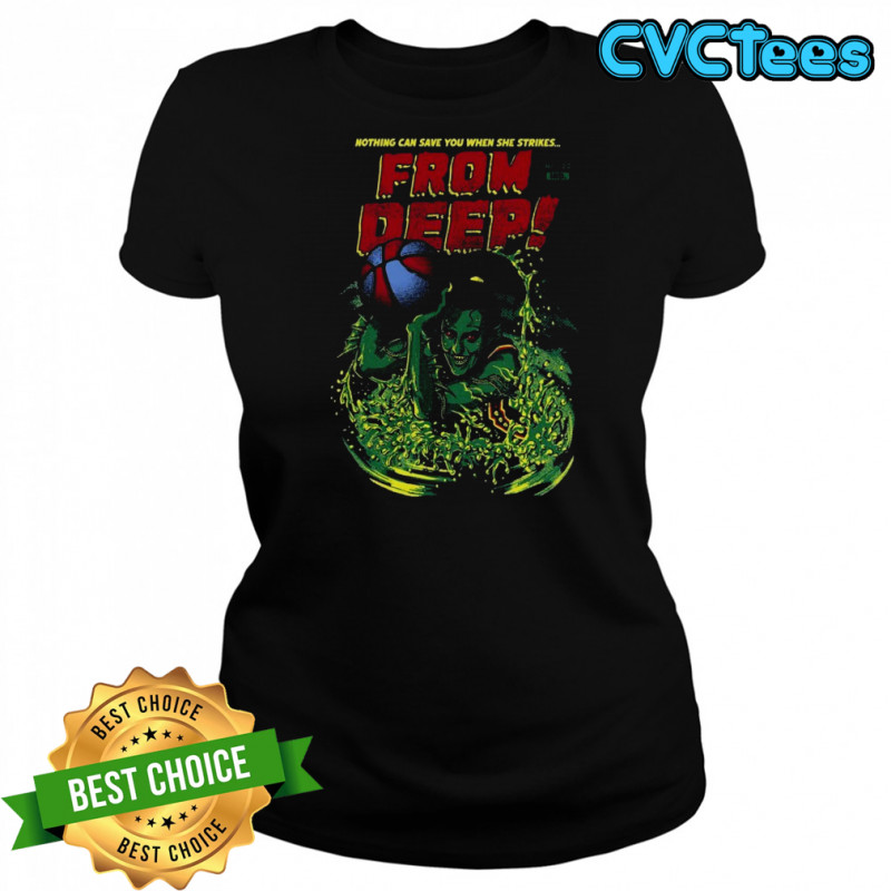 Caitlin Clark Nothing Can Save You When She Strikes From Deep T-shirt Women's T-shirt