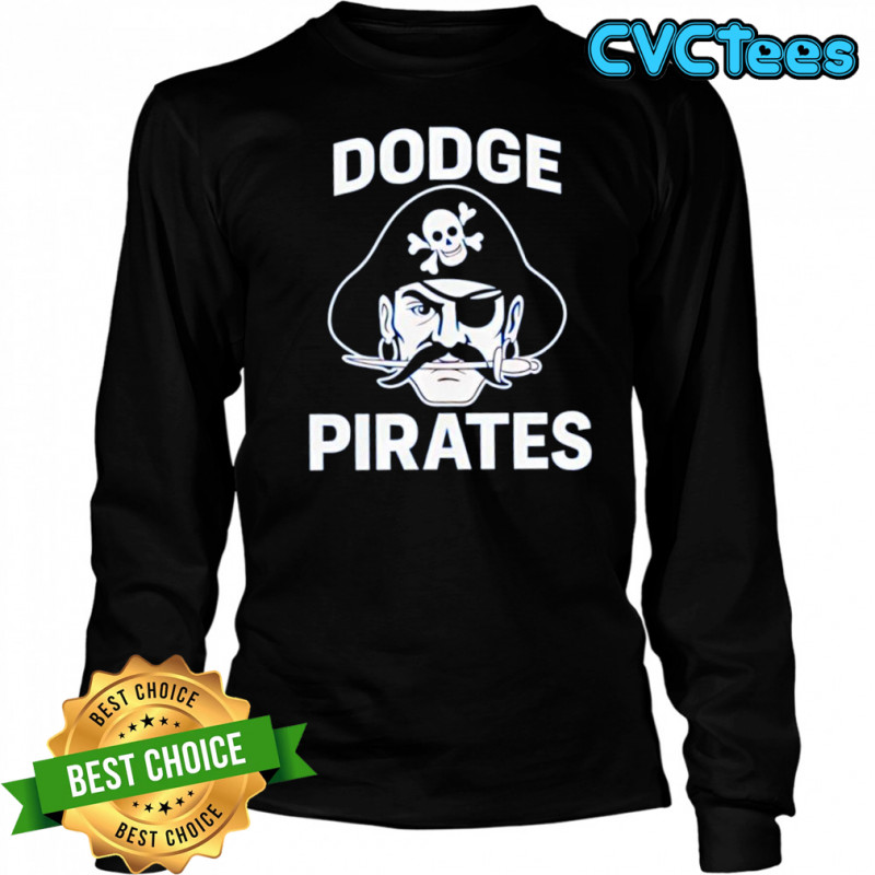 Chilton Jr Dodge Pirates logo shirt Long Sleeved