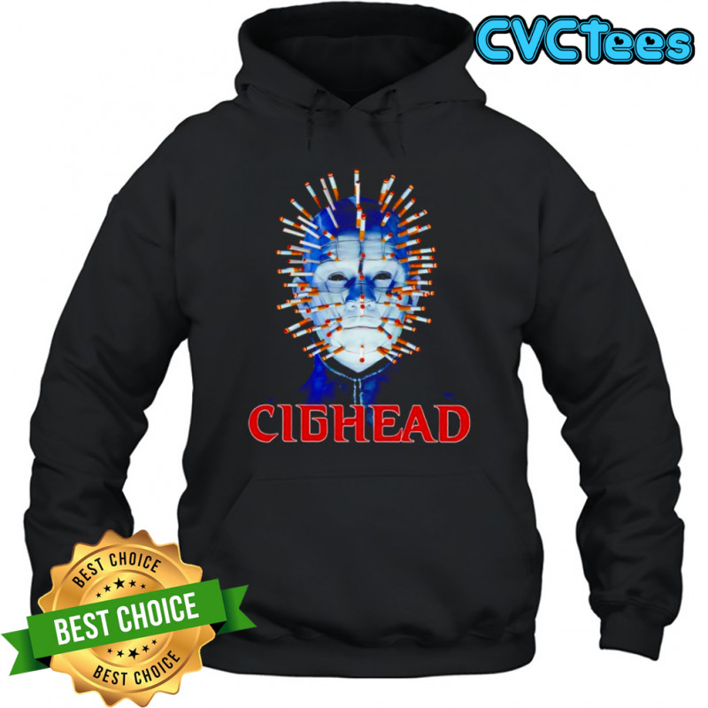Cighead Pinhead Hellraiser graphic shirt Hoodie