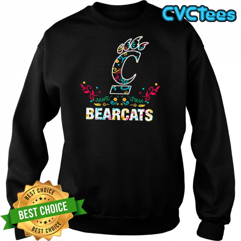 Cincinnati Bearcats Dia De Los Muertos shirt Sweatshirt